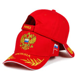 2019 new fashion RUSSIA embroidered baseball cap fashion outdoor visor hat men women casual hats adjustable %cotton sports caps
