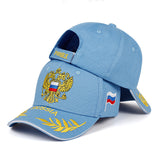 2019 new fashion RUSSIA embroidered baseball cap fashion outdoor visor hat men women casual hats adjustable %cotton sports caps