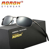 AORON Brand Designer Original Polarized Sunglasses Goggles Men Designer Mirror Glasses oculos de sol Eyewear Accessories A395