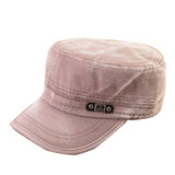 Fashion Men Summer Cadet Cap Adjustable Classic Army Plain Vintage Hat