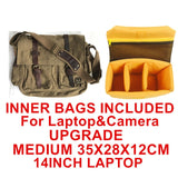 Burminsa Canvas Leather Men Messenger Bags I AM LEGEND Will Smith Big Satchel Shoulder Bags Male Laptop Briefcase Travel Handbag