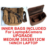 Burminsa Canvas Leather Men Messenger Bags I AM LEGEND Will Smith Big Satchel Shoulder Bags Male Laptop Briefcase Travel Handbag