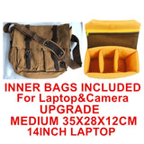 Burminsa Canvas Leather Men Messenger Bags I AM LEGEND Will Smith Big Satchel Shoulder Bags Male Laptop Briefcase Travel Handbag