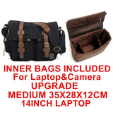 Burminsa Canvas Leather Men Messenger Bags I AM LEGEND Will Smith Big Satchel Shoulder Bags Male Laptop Briefcase Travel Handbag