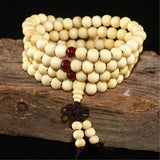 108 Wooden Beaded Bracelet Men Wenge Prayer Beads Tibetan Buddhist Mala Rosary Bracelets For Women  Wood pulsera hombre Jewelry