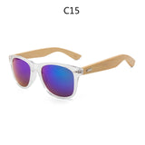 BOYSEEN Retro Wood Sunglasses Men Bamboo Sunglass Women Brand Design Sport Goggles Gold Mirror Sun Glasses Shades lunette oculo