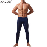 2018 Autumn New Men Thin Sleep Bottoms Soft Underwear Pants Stretch  Thin Lifting Tights Underwears Pants Autumn Ice Silk si0