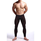 2018 Autumn New Men Thin Sleep Bottoms Soft Underwear Pants Stretch  Thin Lifting Tights Underwears Pants Autumn Ice Silk si0