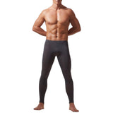 2018 Autumn New Men Thin Sleep Bottoms Soft Underwear Pants Stretch  Thin Lifting Tights Underwears Pants Autumn Ice Silk si0