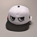 Unisex Cartoon Eyes Flat Print  Men Women Baseball Hats Hip-hop Cap Snapback Adjustable Hat