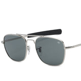 Fashion Aviation AO Sunglasses Men  luxury Brand Designer Sun Glasses For Male American Army Military Optical Glass Lens Oculos