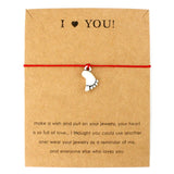 Love Hearts Infinity Wish Charms Adjustable Bracelets Red String Rope Women Men Unisex Trendy Handmade Jewelry Christmas Gift