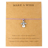 Love Hearts Infinity Wish Charms Adjustable Bracelets Red String Rope Women Men Unisex Trendy Handmade Jewelry Christmas Gift