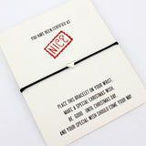 Love Hearts Infinity Wish Charms Adjustable Bracelets Red String Rope Women Men Unisex Trendy Handmade Jewelry Christmas Gift