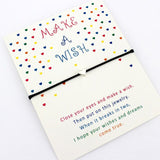 Love Hearts Infinity Wish Charms Adjustable Bracelets Red String Rope Women Men Unisex Trendy Handmade Jewelry Christmas Gift