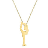 QIAMNI Mountain Range Pendant Necklace for Women Men Outdoor Travel Jewelry Climbing Lover Gifts Mountains Are Calling Necklace