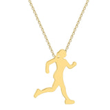 QIAMNI Mountain Range Pendant Necklace for Women Men Outdoor Travel Jewelry Climbing Lover Gifts Mountains Are Calling Necklace