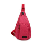 Hot 2019 men canvas good quality chest bag casual messenger bags military handbags design practical shoulder bags for male qn036