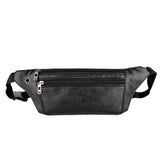 2019 Casual PU Leather Shoulder Bags Male Casual Small Vintage Crossbody Bags Men Chest Bag Multifunctional Messengers Bag