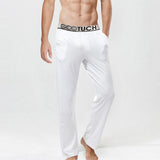 Men's Sleep Bottoms Pajamas Lounge Pants Sleepwear Comfortable Male Modal Home Wear 4XL 5XL 6XL Plus Size Underwear Pyjamas 3007