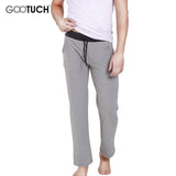 Plus Size Sleep Bottoms Men's Sleep Wear Cotton Drawstring Pajamas Pants Casual Home Wear Loose Lounge Pants 4XL 5XL 6XL 5208