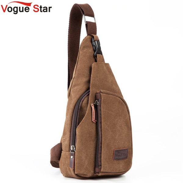 Vogue Star 2019 New Fashion Man Shoulder Bag Men  Canvas Messenger Bags Casual  Travel  Military  Bag YK40-999