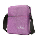 Bokinslon Men Shoulder Bag Casual Canvas Man Popular Shoulder Bag High Quality Practical Male Shoulder Bag