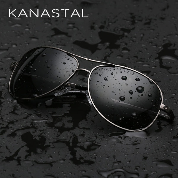 KANASTAL Classic Pilot Sunglasses Polarized Men Women Aviation Sunglasses Brand Desinger Driving Sun Glasses UV400 Free Shipping