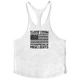 New Arrivals Bodybuilding stringer tank top Superman Gyms sleeveless shirt men Fitness Vest Singlet sportswear workout tanktop