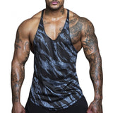 Men Muscle Training Tanks printed Sport Tanks sleeveless Undershirt Tank Top Gym Tee Shirt  Bodybuilding  Fitness Vest 4 colors