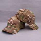 Outdoor Browning Camo Hat Baseball Cap Men Fishing Cap Jungle hunting Camouflage hat Airsoft Tactical Hiking Casquette Hats