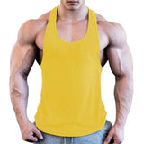 Gym Men Muscle Sleeveless Shirt Tank Top Bodybuilding Sport Fitness Workout Vest