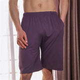 L-4XL Men Sleepwear Shorts Pants Large Size Soft Modal Men Nightwear Mens Cotton Pajama Pants Casual Home Pants Pijama Hombre
